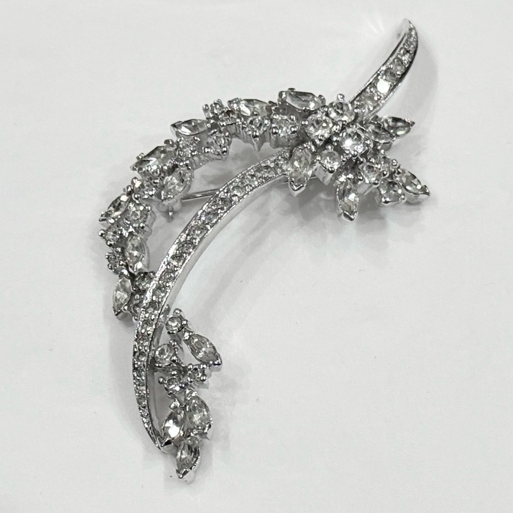 Panetta Rhinestone Embellished Brooch